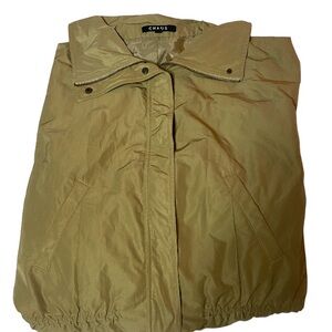 Men’s large khaki colored windbreaker